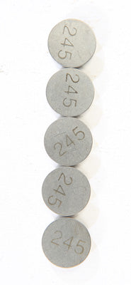 K L VALVE SHIMS 2.45MMX13MM 5/PK PART# 13-7688 NEW