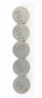K L VALVE SHIMS 2.65MMX13MM 5/PK PART# 13-7692 NEW