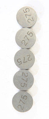 K L VALVE SHIMS 2.75MMX13MM 5/PK PART# 13-7694 NEW