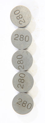 K L VALVE SHIMS 2.80MMX13MM 5/PK PART# 13-7695 NEW