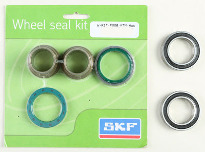 SKF 2000-2005 KTM 250 EXC WHEEL SEAL KIT W/BEARINGS FRONT WSB-KIT-F008-KTM-HUS