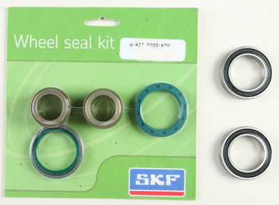 SKF 2016 HUSQVARNA FE 501 WHEEL SEAL KIT W/BEARINGS FRONT WSB-KIT-F023-KTM