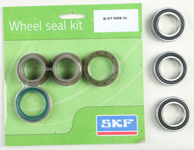 SKF WHEEL SEAL KIT W/BEARINGS REAR PART NUMBER WSB-KIT-R008-SU