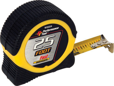 PERFORMANCE 25' TAPE MEASURE W5024