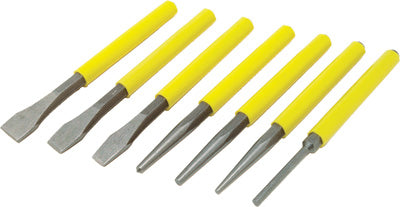 PERFORMANCE 7 PC CHISEL/PUNCH SET W750