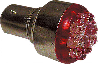 SPI LED 1157 BULB- RED 12LED/BAY15 D PART# UP-01013RD
