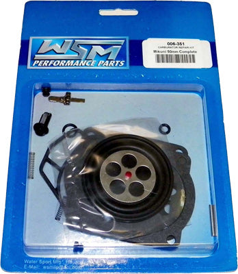 WSM CARB KIT MIKUNI 50MM COMPLETE PART# 006-351 NEW