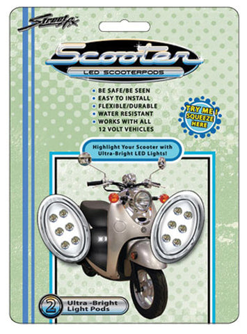 STREETFX SCOOTER ELECTROPODS (BLUE) PART# 1044282 NEW