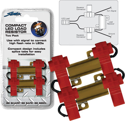 STREETFX COMPACT LED LOAD RESISTOR 2/PK 1045889