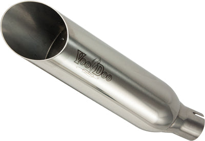 VOODOO SINGLE SHORTY SLIP-ON EXHAUST POLISHED VECBR250L1P