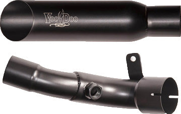 VOODOO SLIP-ON SUZUKI BLK SINGLE CONVERSION GSX-R1002 PART# VEGSXR1K9B NEW