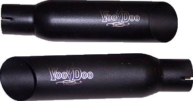 VOODOO SLIP-ON SUZUKI BLK DUAL HAYABUSA PART# VEBUSAK8B NEW