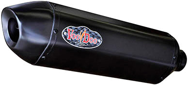 VOODOO PERF SLIP-ON SUZ BLK SING CONV DELETE GSX-R600/750 PART# VPEGSXR1K7B NEW