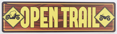 OPEN TRAIL OPEN TRAIL SIGN PART# 12-SIGN OPEN TRAIL