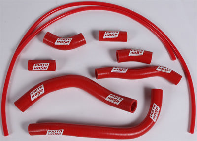 MOTO HOSE HOSE KIT RED HON CRF450R 09-11 PART# 24-19R NEW