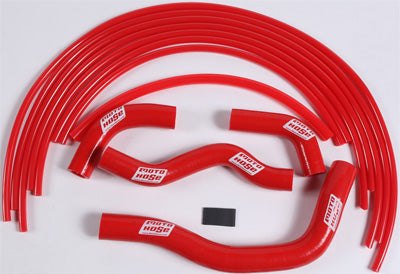 MOTO HOSE HOSE KIT RED HON CRF450X 05-09 PART# 24-111R NEW