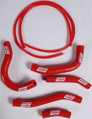 MOTO HOSE HOSE KIT RED HON CRF250R 14 PART# 24-123R NEW