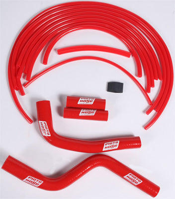MOTO HOSE HOSE KIT RED YAM YZ125 03-14 PART# 24-22R NEW