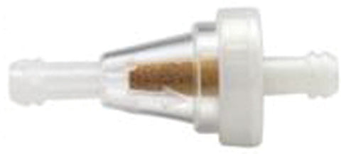 SPI-SPORT PART SM-07016 SPI IN-LINE FUEL FILTER W BRASS SCREEN 1 4"