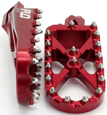 FLO MOTORSPORTS ADVENTURE/SNOW FOOTPEG RED SPEG-791R