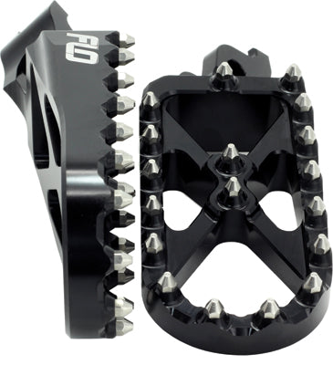 FLO MOTORSPORTS ADVENTURE/SNOW FOOTPEG BLACK SPEG-792BLK
