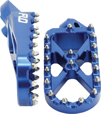 FLO MOTORSPORTS ADVENTURE/SNOW FOOTPEG BLUE SPEG-793BLU