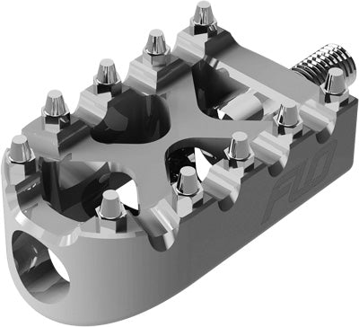 FLO MOTORSPORTS MOTO STYLE SHIFTER PEGS SILVER FPEG-802SL