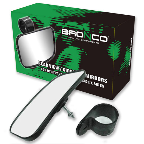 SPI-SPORT PART AT-12193 BRONCO UTV REAR SIDE VIEW MIRROR 1.5"-1.75" MOUNT