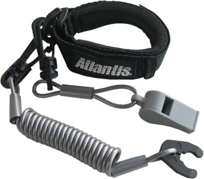 ATLANTIS PRO FLOATING WRIST/JACKET TETH ERCORD/LANYARD (YELLOW) PART# A2097PFW