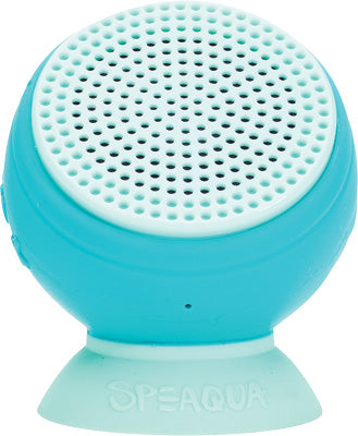 SPEAQUA BARNACLE WATERPROOF SPEAKER (ALOHA BLUE) PART# BS1005