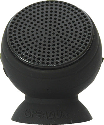 SPEAQUA BARNACLE PLUS WATERPROOF SPEAKER (MANTA RAY BLACK) BP1001