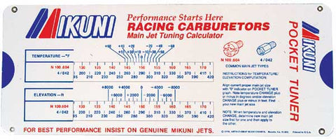 MIKUNI CARBURETOR POCKET TUNER PART# MK-550-TNR