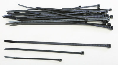 HELIX ASSORTED CABLE TIES BLACK 30/PK PART# 303-4687