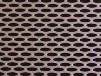 HELIX ALUMINUM MESH SHEET 18" X 18" OVAL PART# 005-1805
