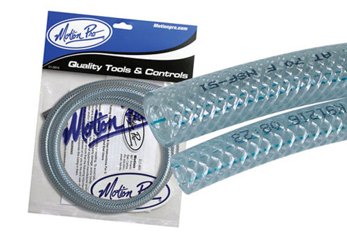 Motion Pro MP BRAIDED VINYL FUEL LINE 1/4 ID X 3' # 12-0059 NEW