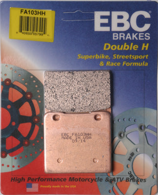 EBC BRAKE PADS PART# FA103HH NEW