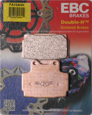 EBC BRAKE PADS PART# FA104HH NEW