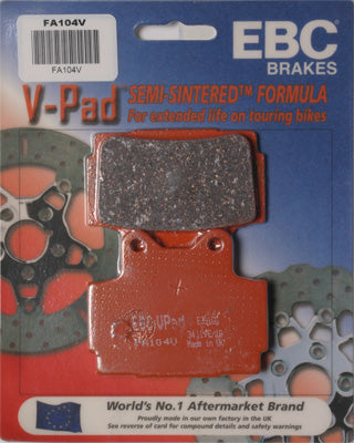 EBC BRAKE PADS V-SERIES PART# FA104V NEW