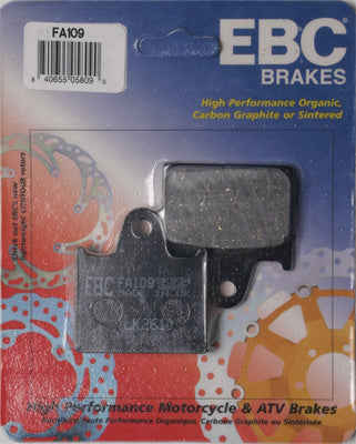 EBC BRAKE PADS PART# FA109 NEW