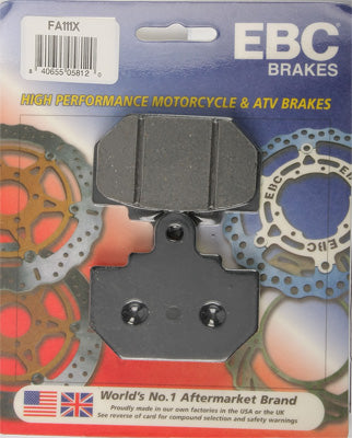 EBC Brakes EBC METALLIC BRAKE PADS # FA111R NEW