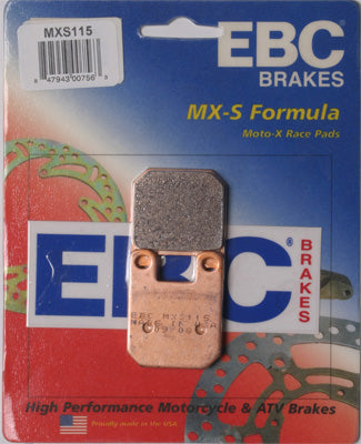 EBC BRAKE PADS PART# MXS115 NEW