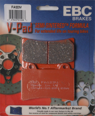 EBC Brakes EBC DOUBLE H SINTERED BRAKE PADS # FA123HH NEW