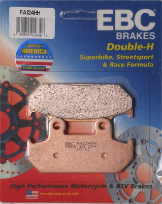 EBC BRAKE PADS PART# FA124HH NEW