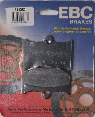 EBC Brakes EBC METALLIC BRAKE PADS # FA126R NEW