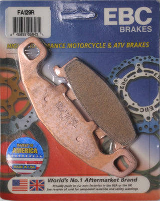 EBC BRAKE PADS PART# FA129R NEW
