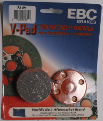 EBC Brakes BRAKE PADS V-SERIES PART NUMBER FA129V