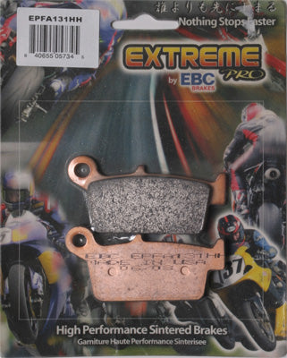 EBC EXTREME PRO BRAKE PADS PART NUMBER EPFA131HH