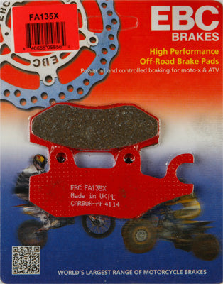 EBC Brakes BRAKE PADS PART NUMBER FA135SV