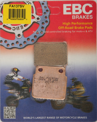 EBC BRAKE PADS PART# FA137SV NEW