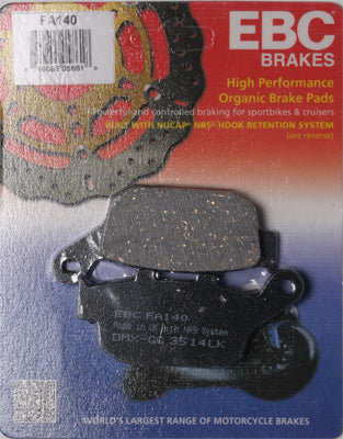 EBC BRAKE PADS PART# FA140 NEW